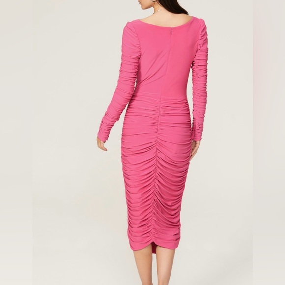 ALIÉTTE
Pink Ruched Dress - Picture 3 of 3